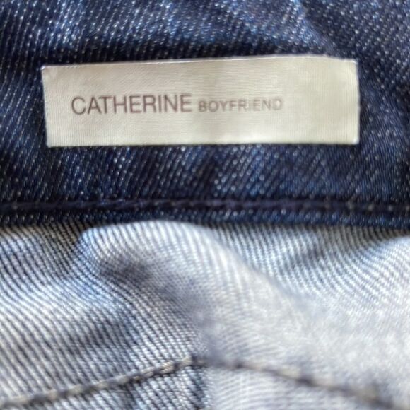 KUT FROM THE KLOTH Catherine Boyfriend Mid Rise Rolled Bottom Jeans Sz 4 - Picture 5 of 13